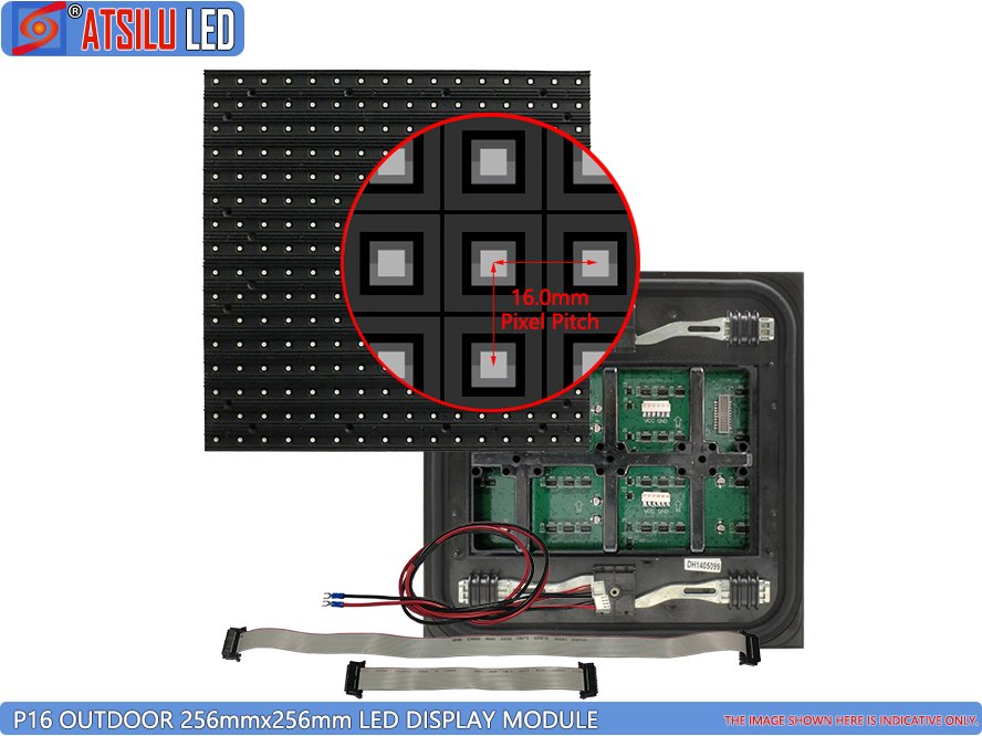 P16.0mm Outdoor Front Maintenance SMD LED Display Module
